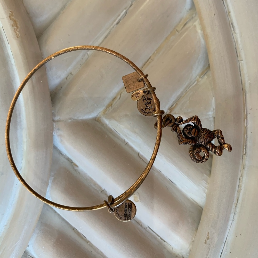 Gold Monkey Alex & Ani Bracelet